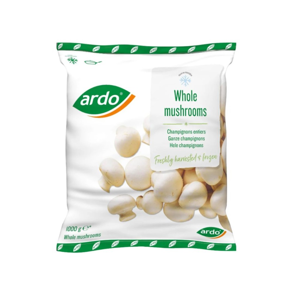 Mushrooms Whole, Frozen
