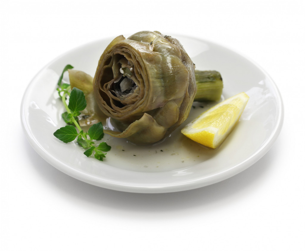 Artichoke Roman Style in Oil