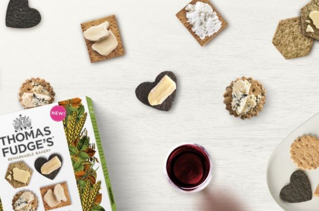 Assorted Biscuits for Cheese Thomas Fudge's 1.7kg Albion Fine Foods