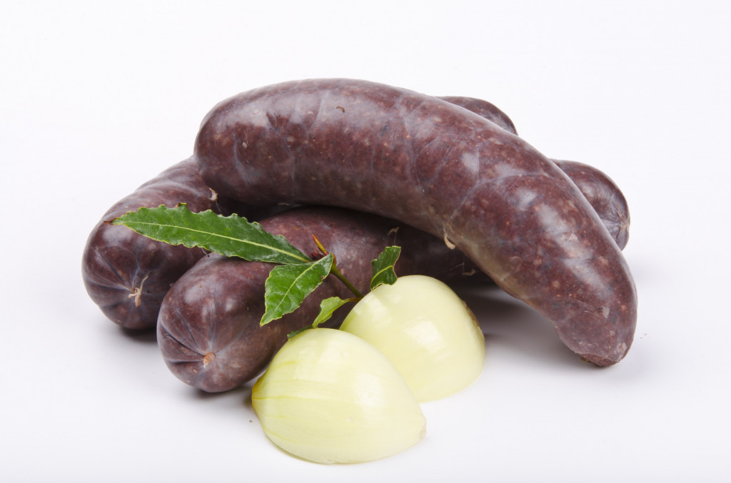 Boudin Noir with Onions
