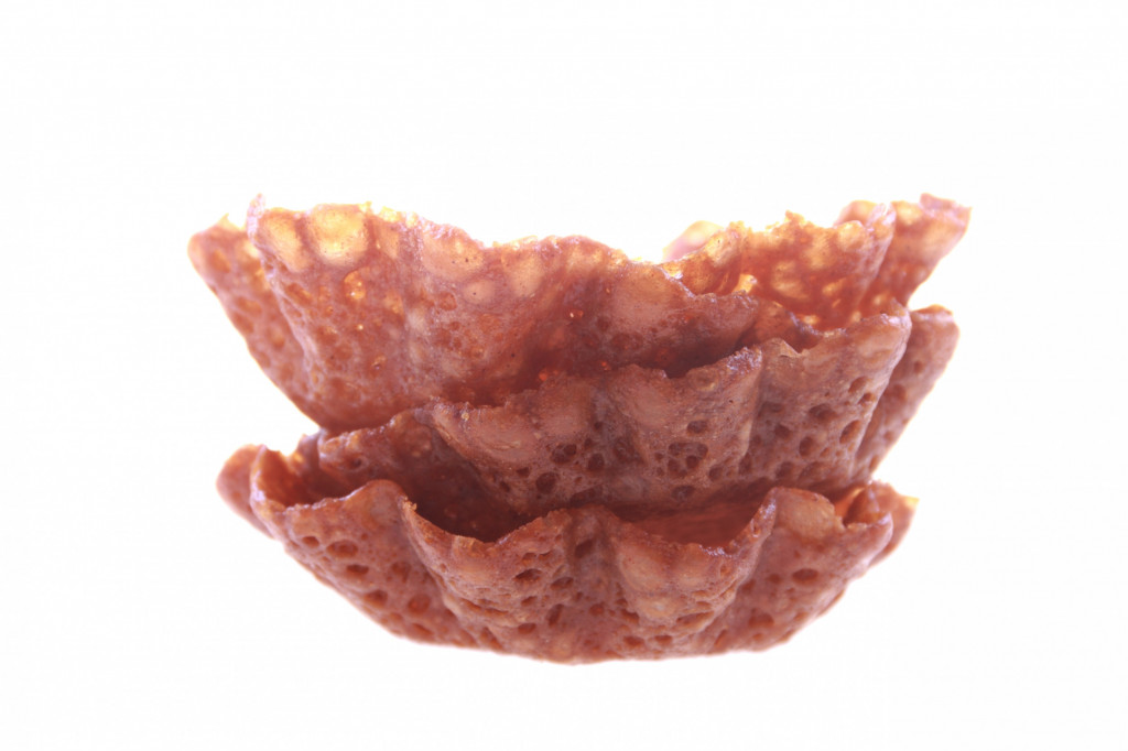 Brandy Snap Baskets x 6 Albion Fine Foods