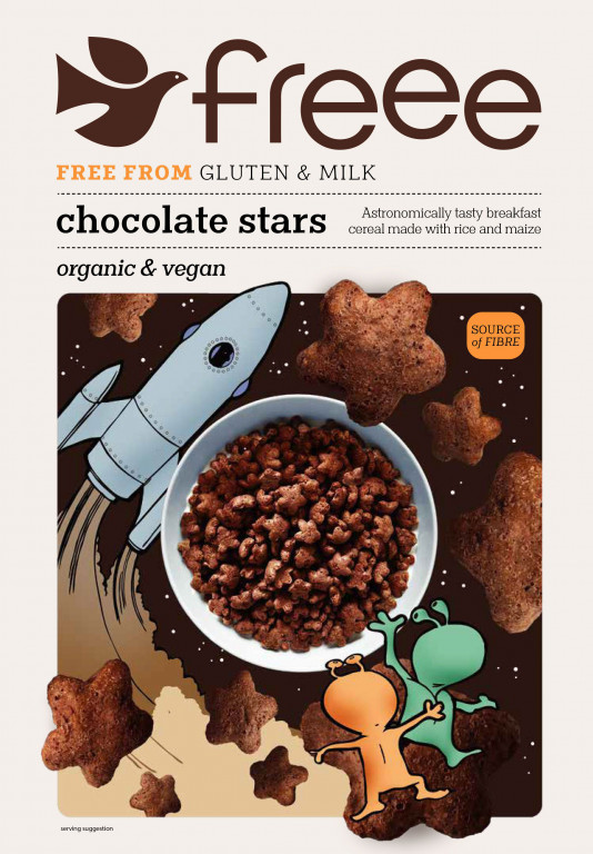 Doves Farm Organic Chocolate Stars Cereals