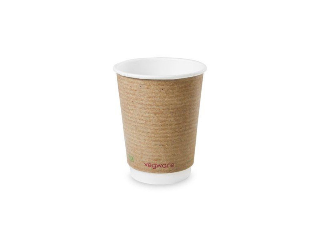 Hot Drink Cup Double Wall 12oz - Vegware