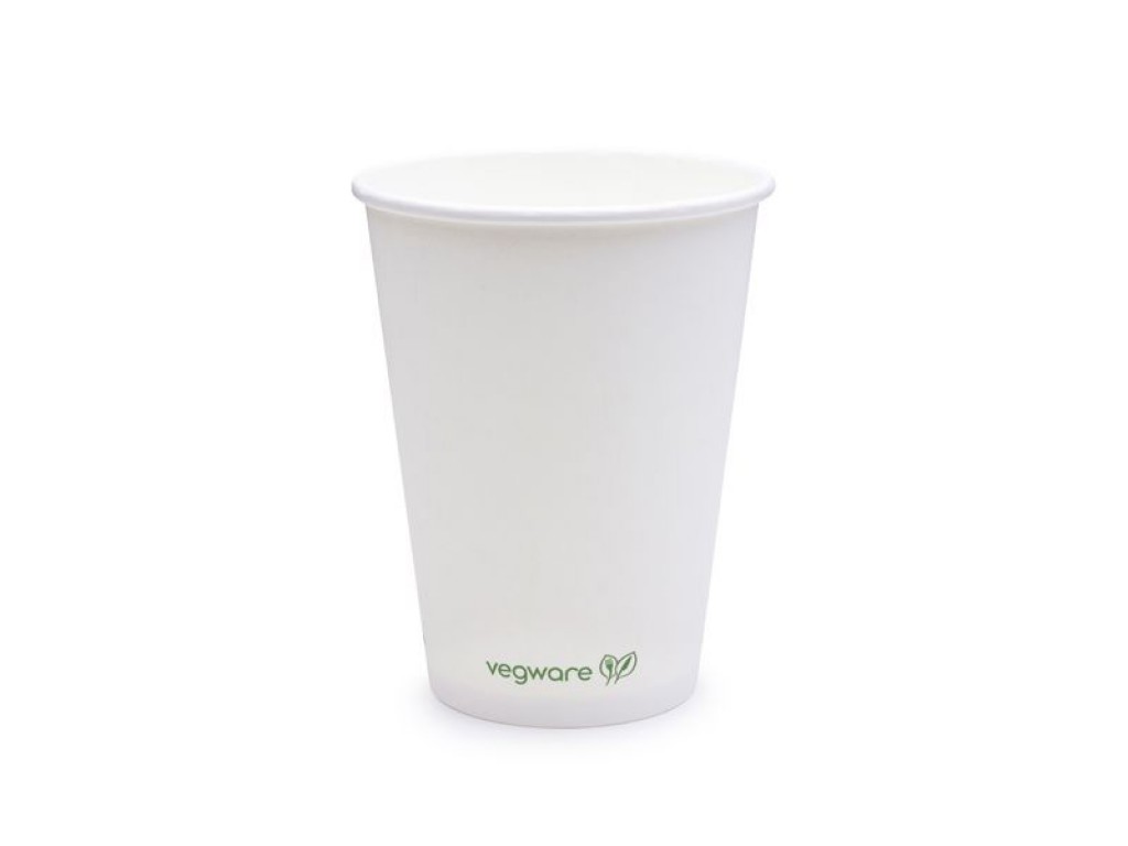 Hot Drink Cup White 12oz-2