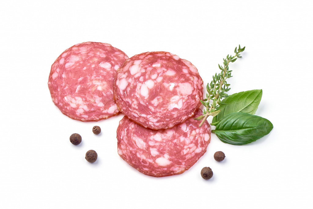 German Pepper Salami Sliced