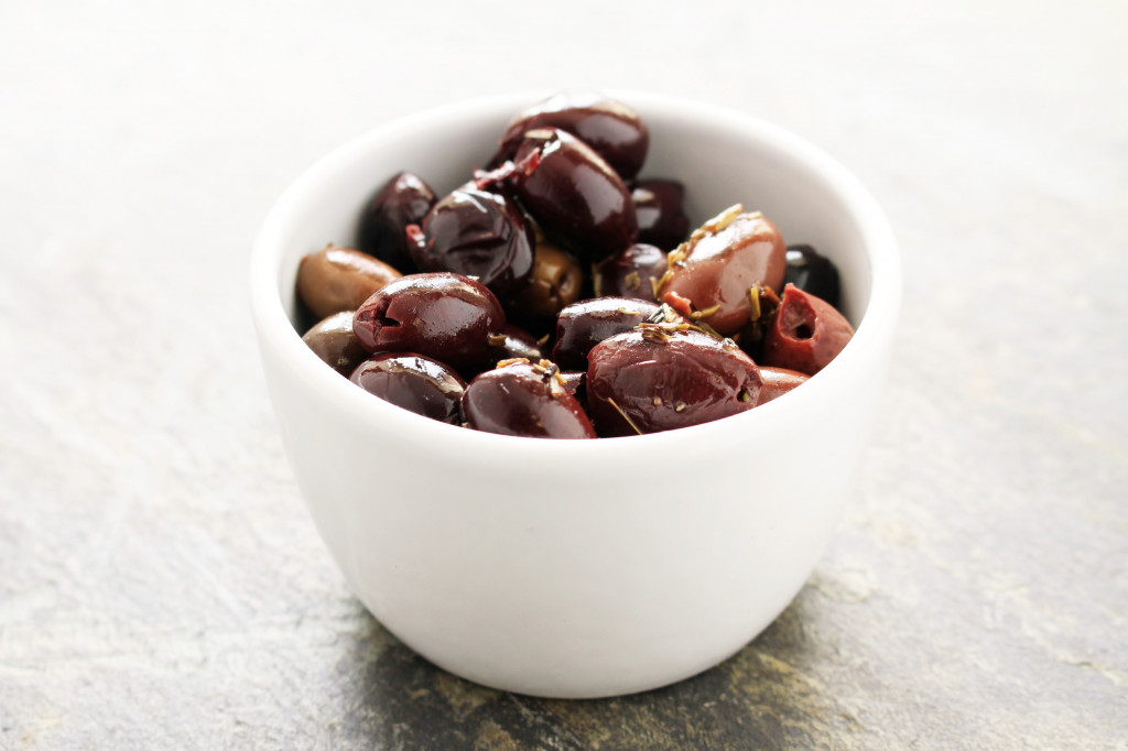 Black Pitted Olives with Herb