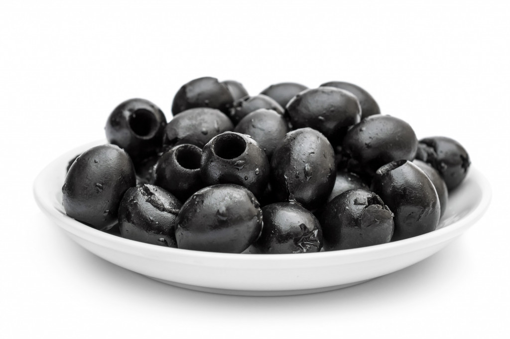 Black Pitted Olives Tray