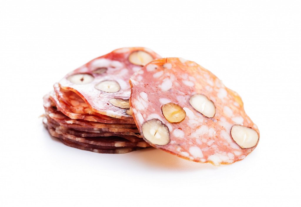 Salami Hazelnut Artisan Sliced