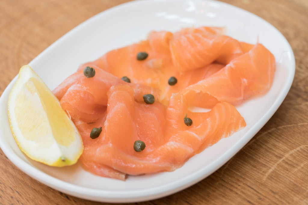 Smoked Salmon Side D-Sliced