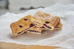 Cherry and Almond Slice Traybake