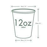 Hot Drink Cup White 12oz-2