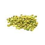 Wasabi preanuts one kilogram bag on a white background