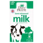 Dairy Pride's Semi-Skimmed Milk UHT