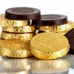 Whitakers Dark Chocolate Mint Crisps - Gold