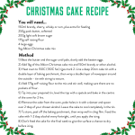 Christmas Cake Mix