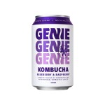 Kombucha Blueberry & Raspberry, Can - GENIE