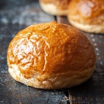 Bap Potato, Frozen - The Artisan Bakery case packshot with inner bag of buns on top