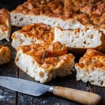 Focaccia Tray, Rosemary Sea Salt & Olive Oil 54 x 36cm, Frozen  