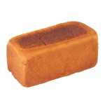 Brioche Tin Loaf Unsliced, Frozen - The Artisan Bakery loose unpackaged loaf on white background