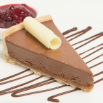 Salted Caramel Chocolate Tart Vegan, Frozen