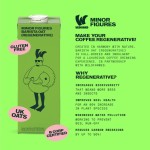 	Oat Milk Regenerative, Gluten Free - Minor Figures one litre carton on a white background