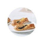 Pastry, Mini Chocolate Twist, Frozen - Bridor