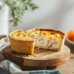 Quiche Smoked Salmon, Frozen - The Artful Baker
