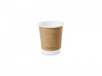Hot Drink Cup Double Wall 8oz -Vegware