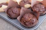 Muffin Cases Brown Tulip Large