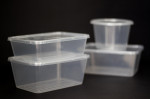 Plastic Food Tub & Lid 4ltr