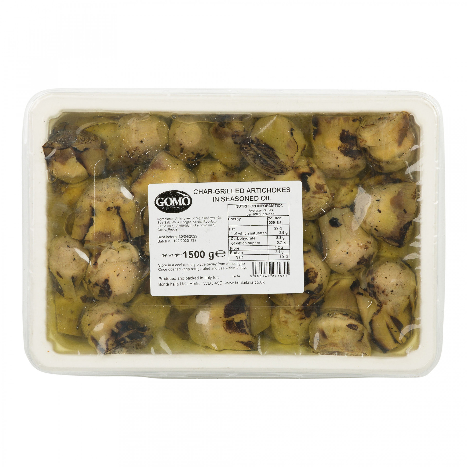 Artichoke Chargrilled in Oil 2kg Albion Fine Foods Ltd.
