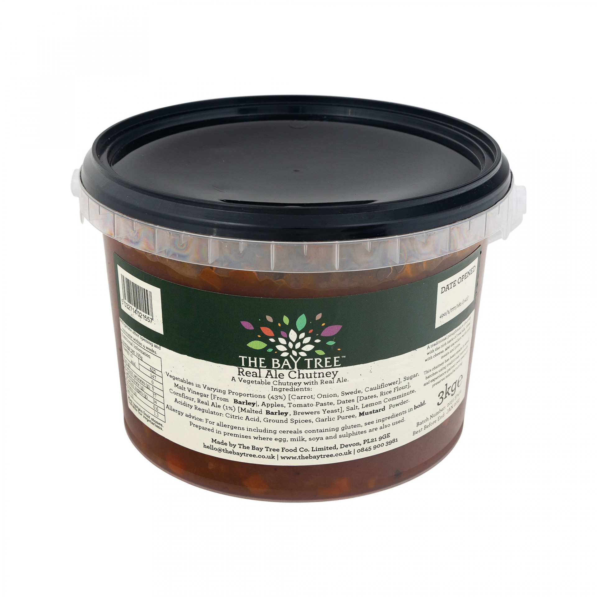 Real Ale Chutney 3kg Albion Fine Foods Ltd.