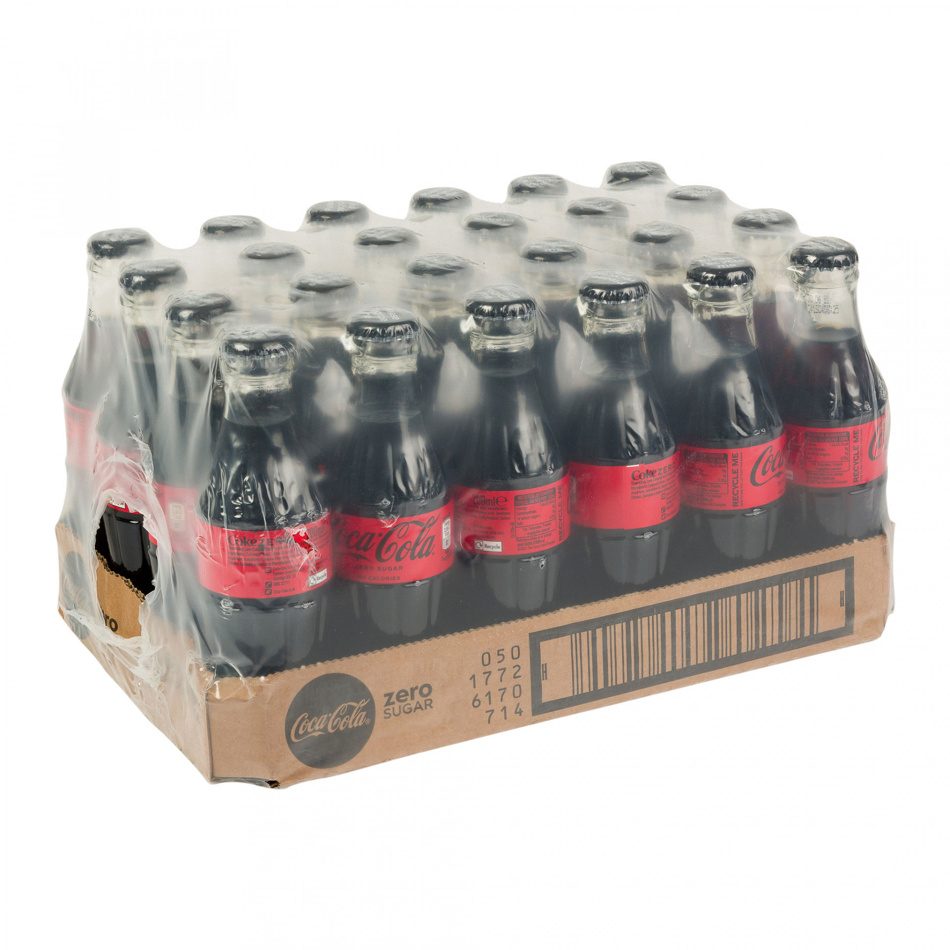 Coke Zero Mixer, Glass Bottle 200ml x 24 Albion Fine Foods Ltd.