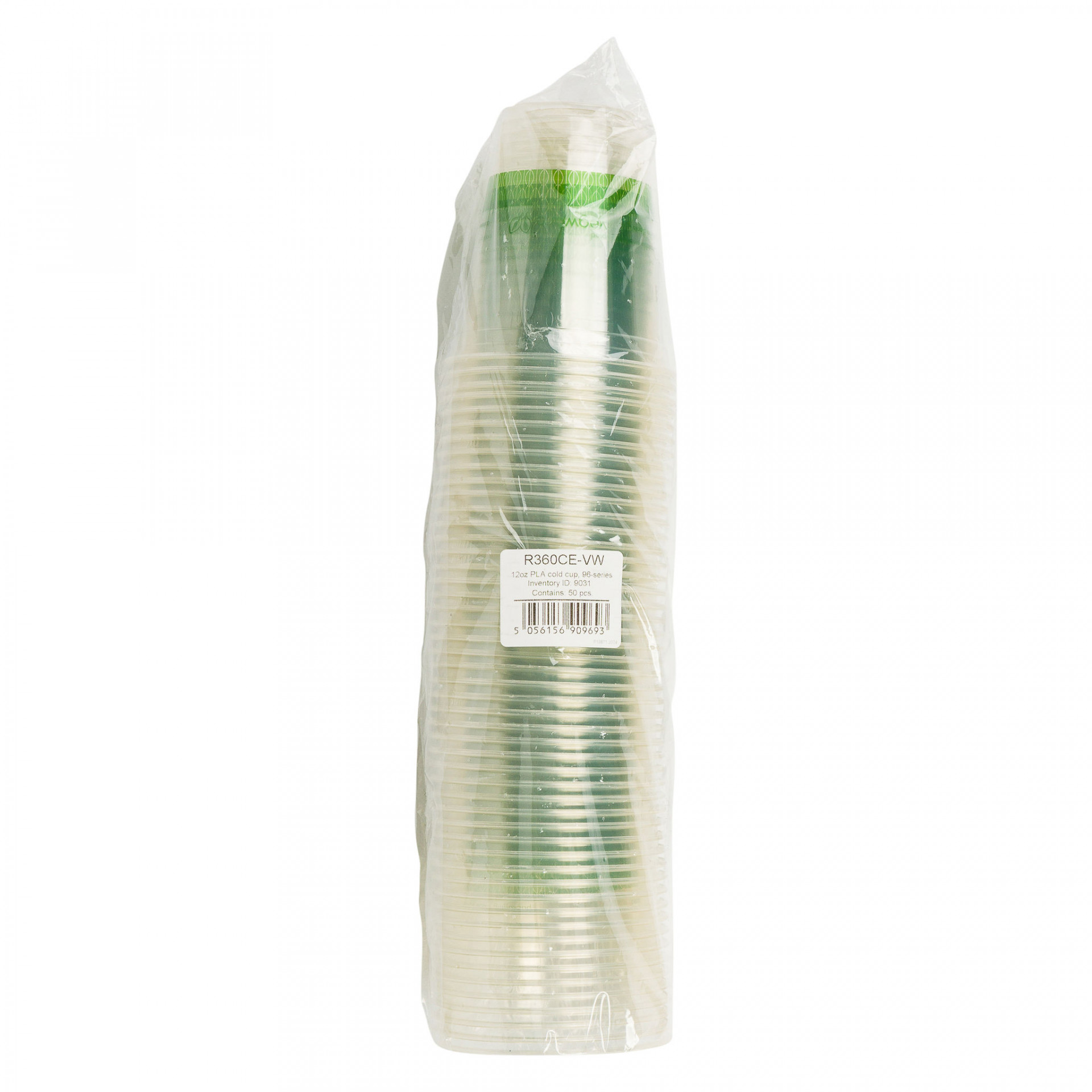 Plastic Smoothie Cups 12oz Vegware x 50 Albion Fine Foods Ltd.