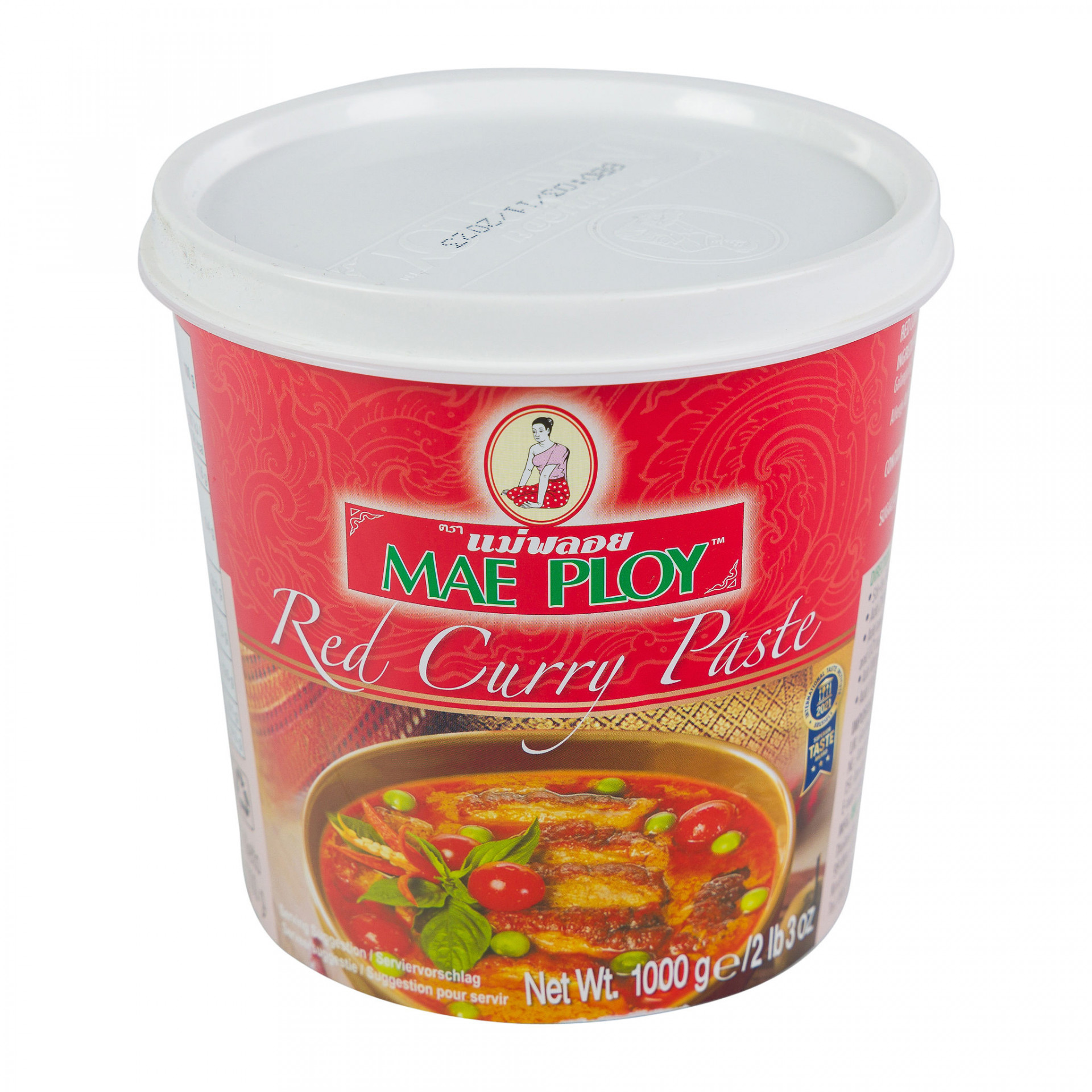 Red Thai Curry Paste Mae Ploy 1kg Albion Fine Foods Ltd.