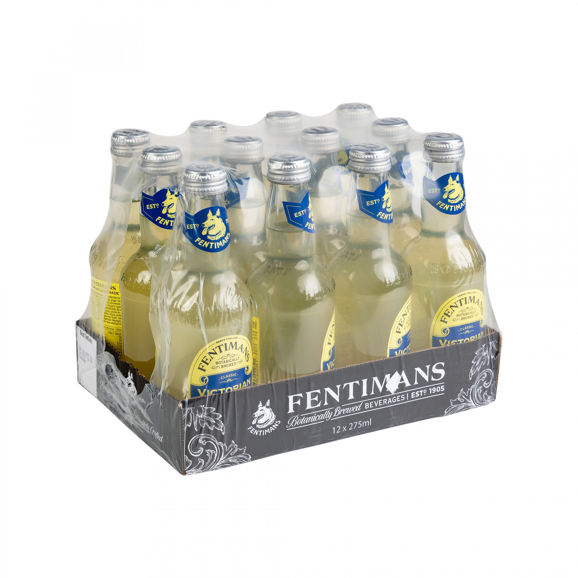 Fentimans Victorian Lemonade 12x275ml | Albion Fine Foods