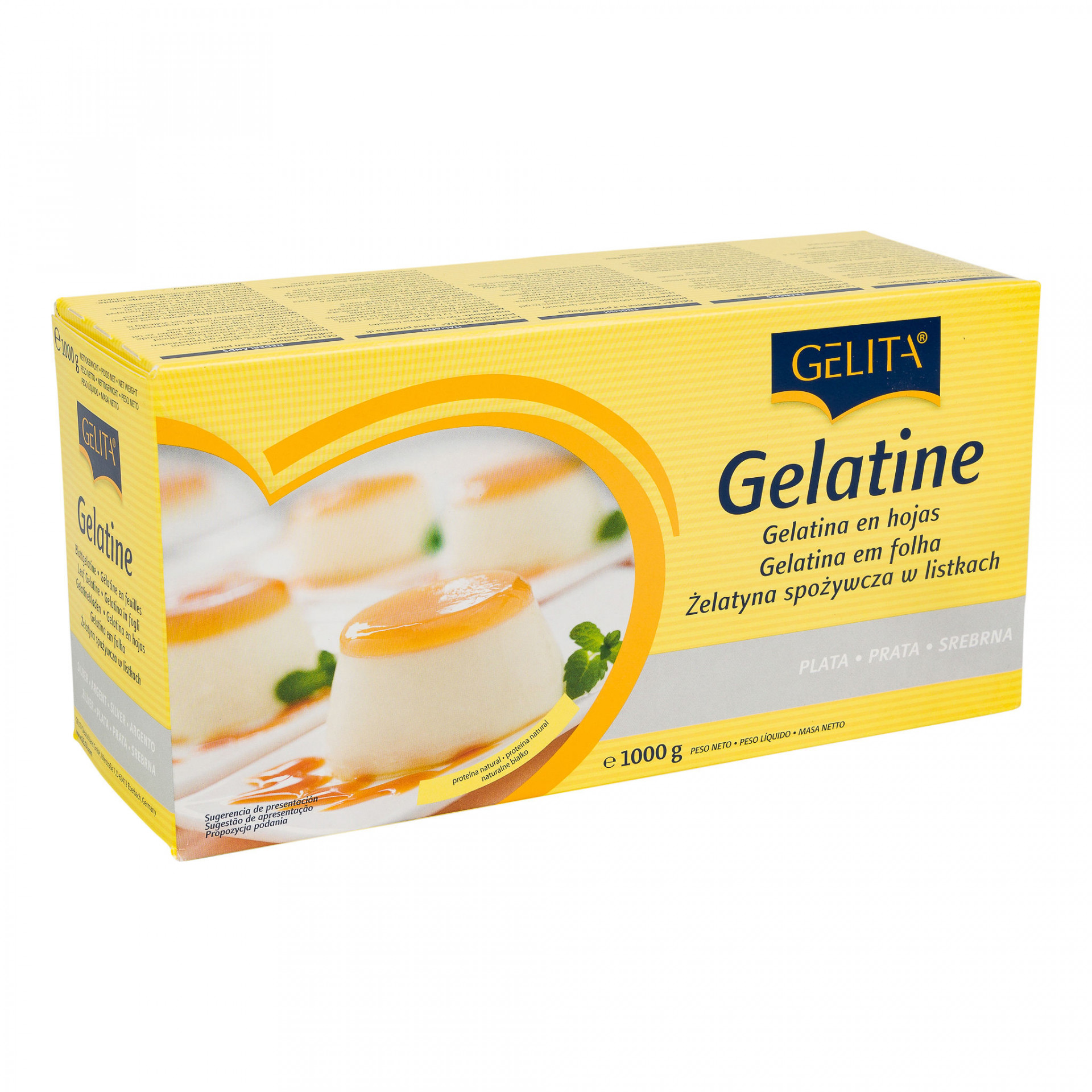 Silver Leaf Gelatine 1kg Albion Fine Foods Ltd.