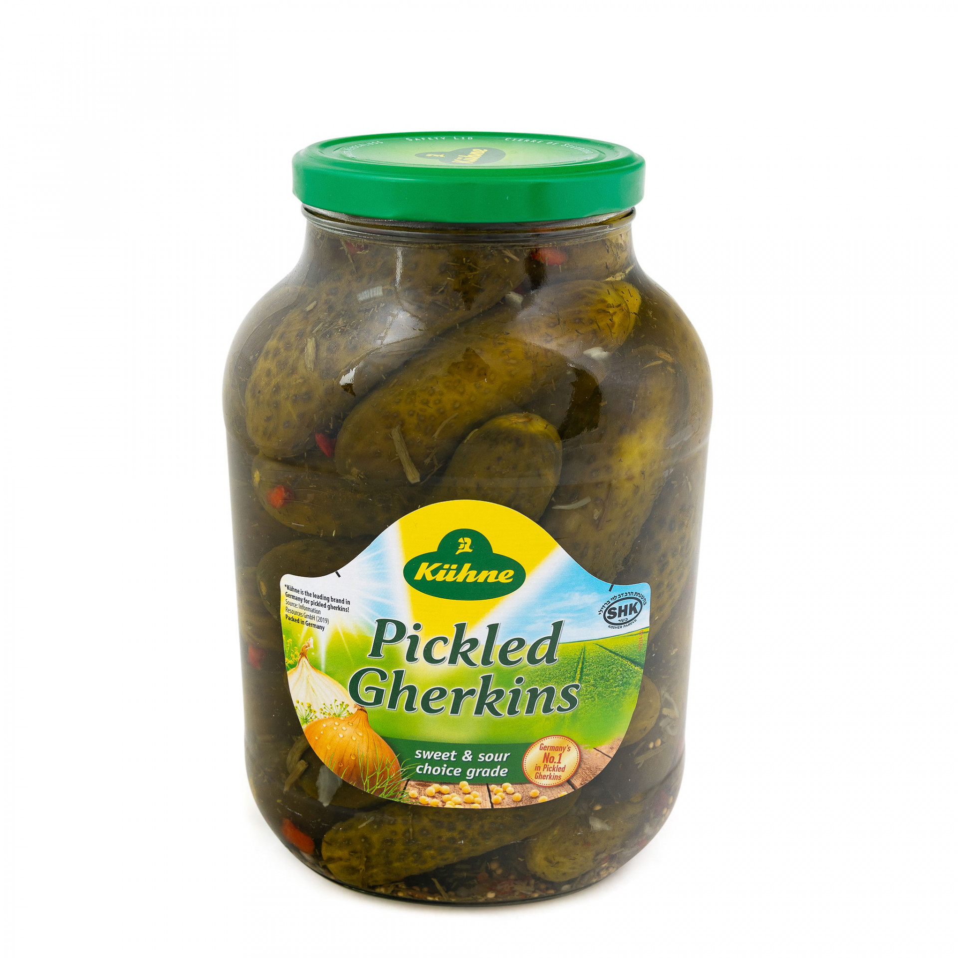 Gherkins Kuhne Whole Pickled 2.45kg Albion Fine Foods Ltd.