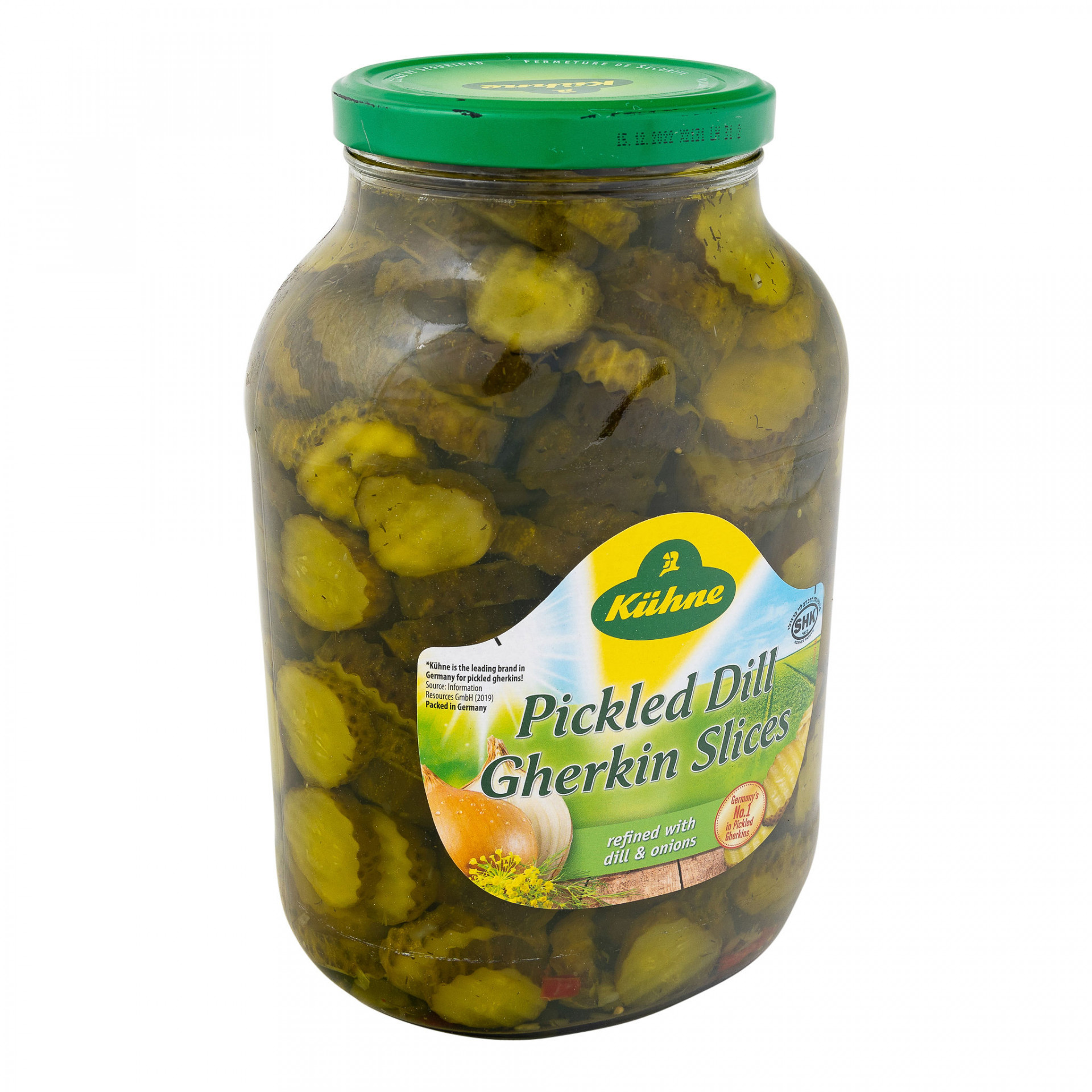 Gherkins Kuhne Sliced 2.45kg Albion Fine Foods Ltd.
