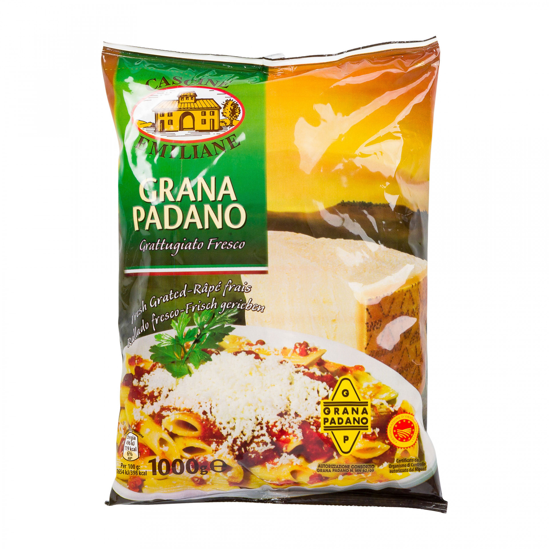 Parmesan Grated Grana 1kg | Albion Fine Foods Ltd.