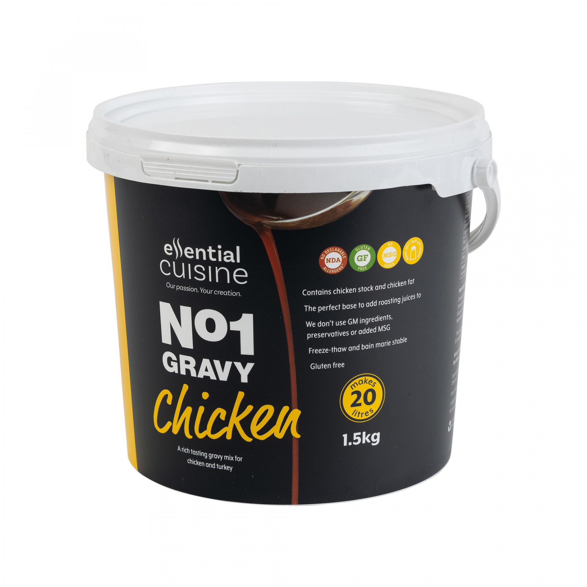 Chicken Gravy No.1 Essential Cuisine 1.5kg Albion Fine Foods Ltd.