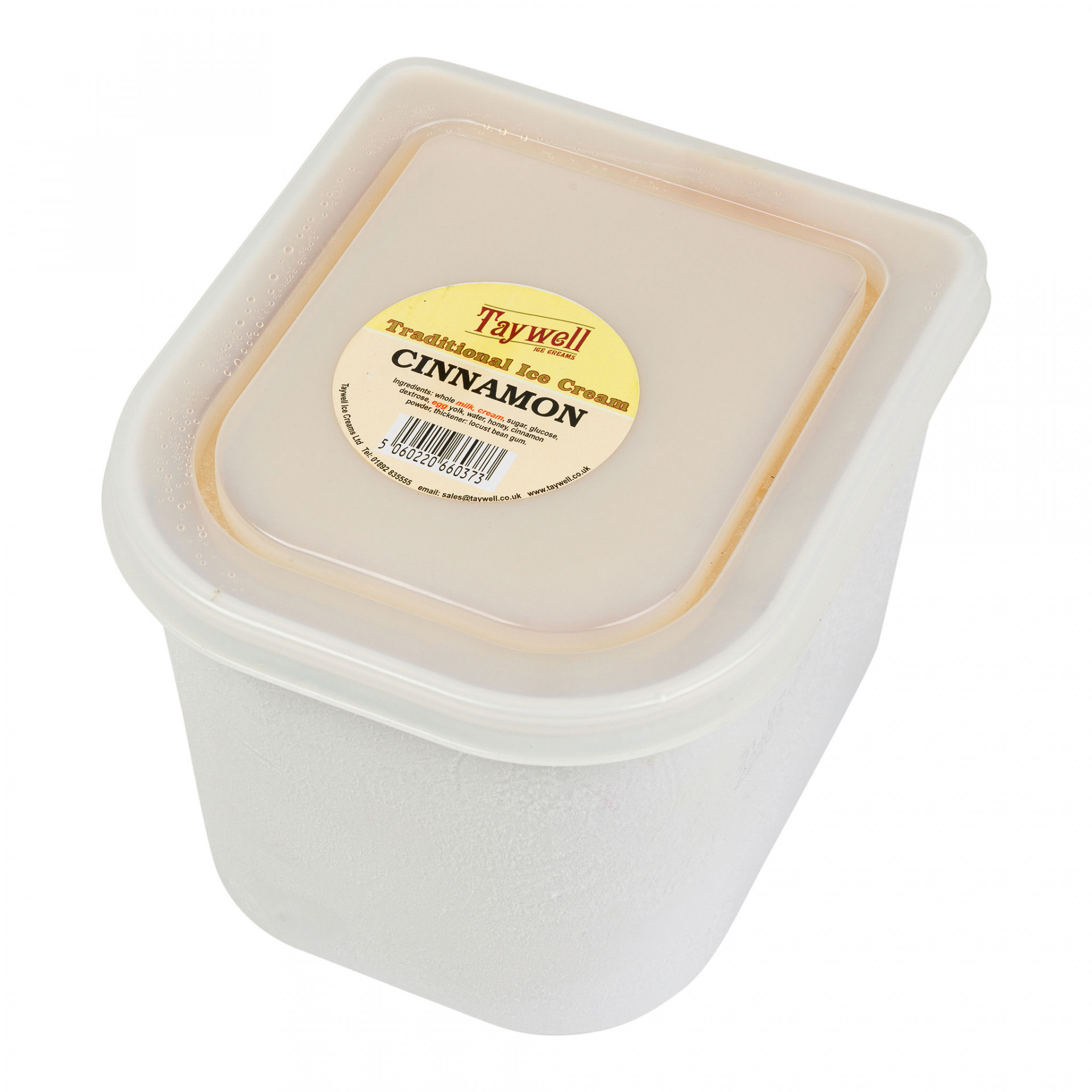 Taywell IceCream Cinnamon 2.5ltr Albion Fine Foods