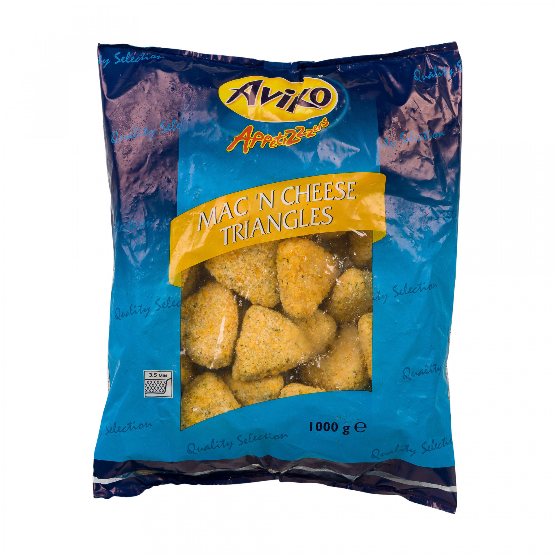 Aviko Frozen Mac & Cheese Triangles 6 x 1kg Albion Fine Foods Ltd.