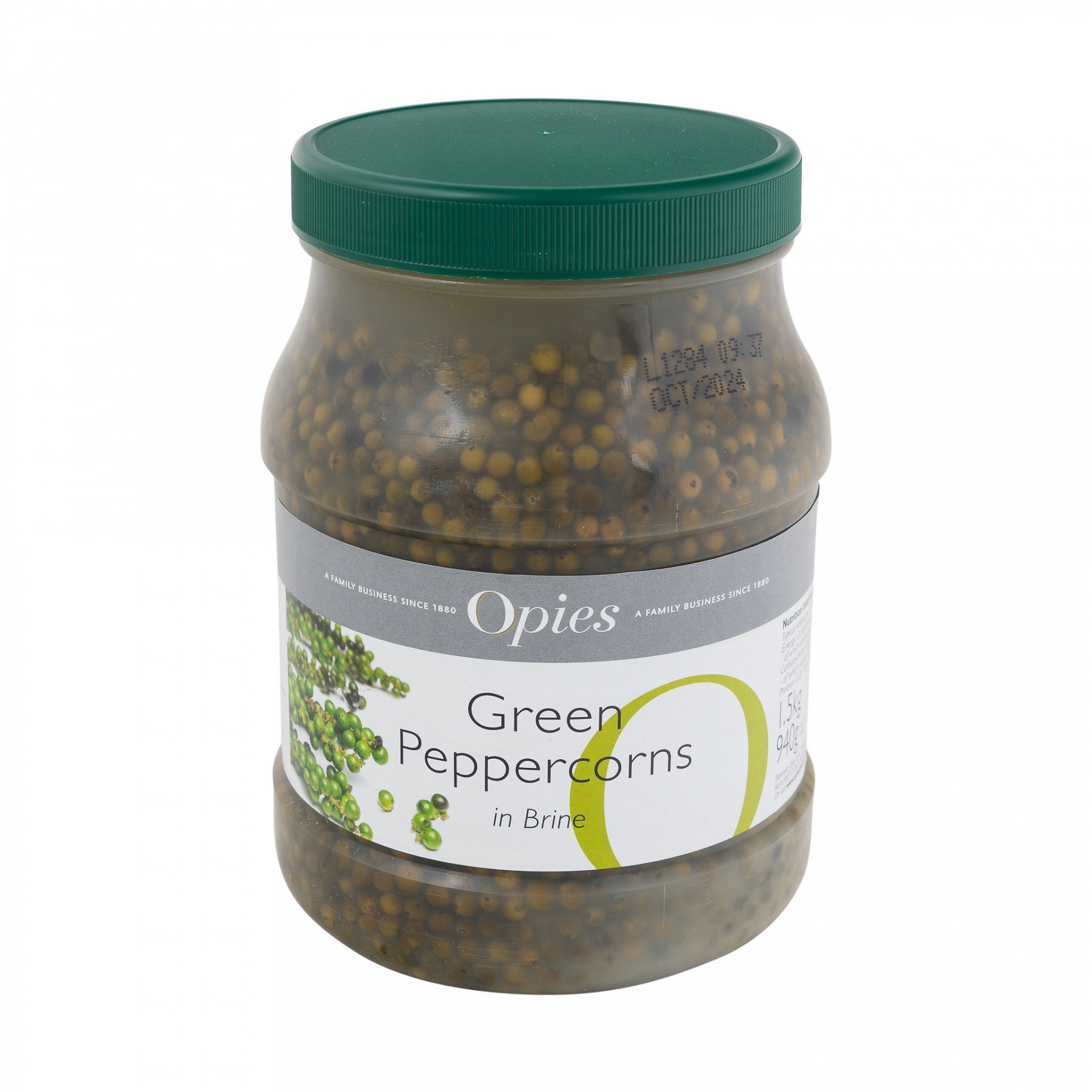 Green Peppercorns in Brine 1.5kg Albion Fine Foods Ltd.