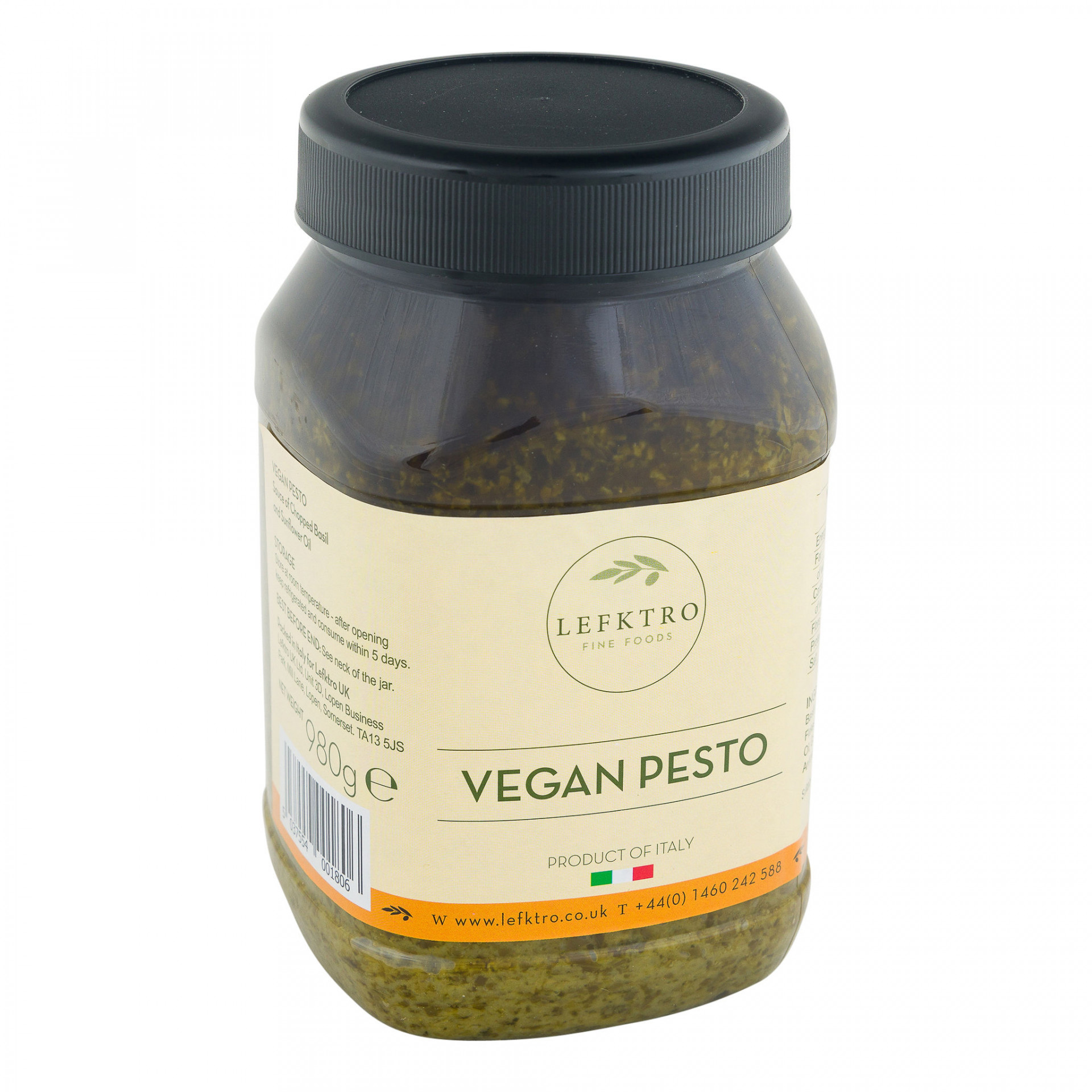 Pesto Green Vegan 980g Albion Fine Foods Ltd.