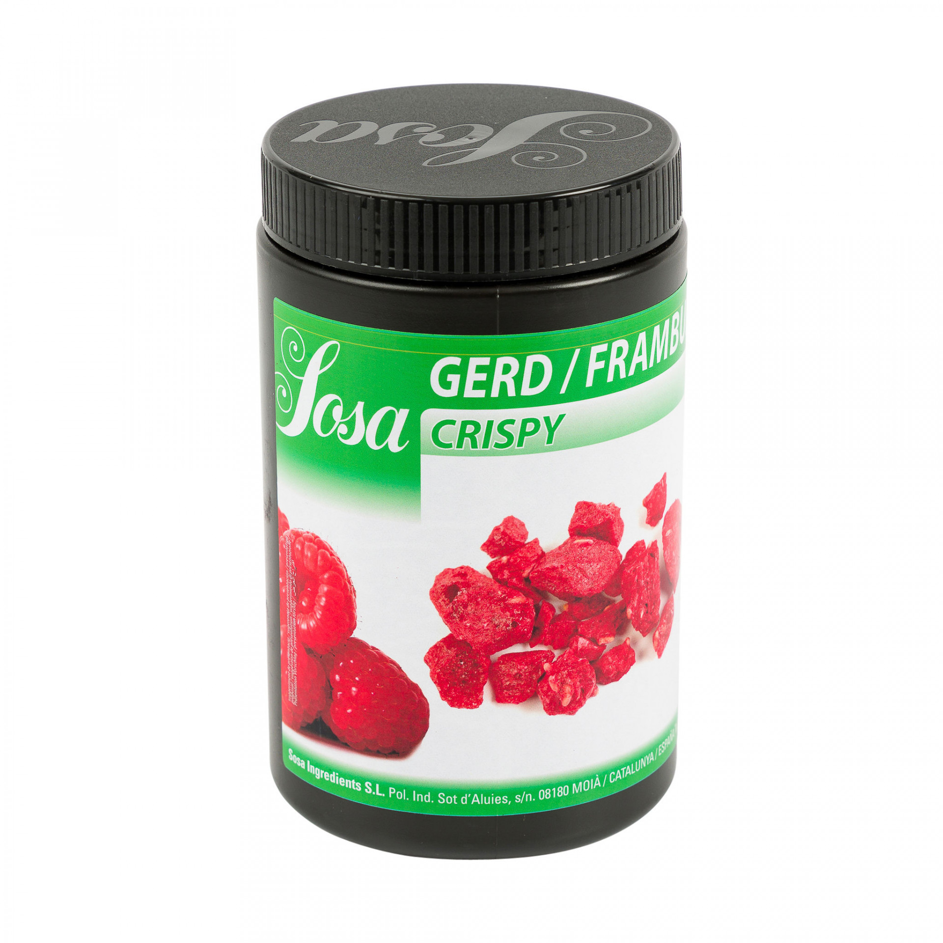 Raspberry Fruit Crispy 300g | Albion Fine Foods Ltd.
