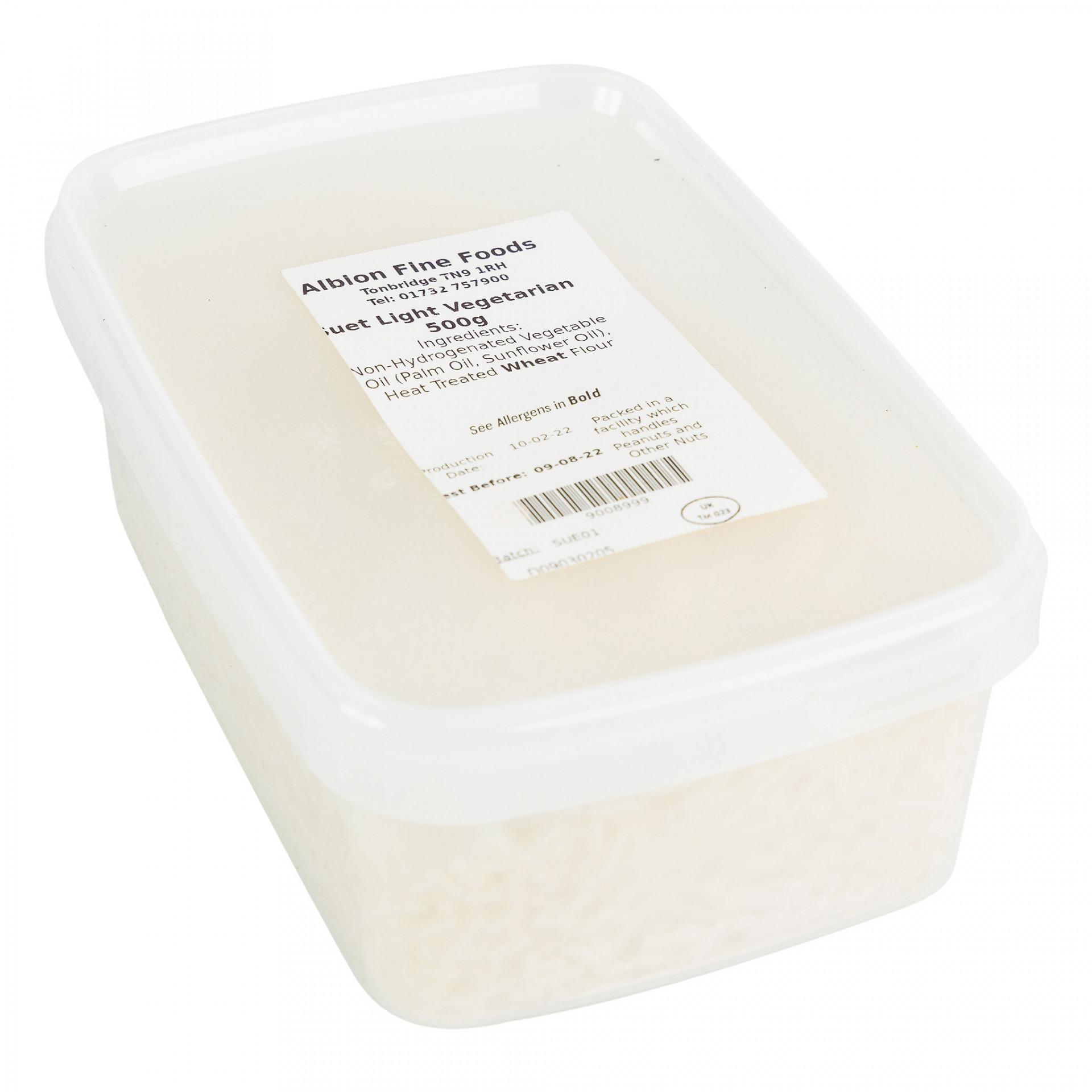 Suet Vegetarian 500g Albion Fine Foods Ltd.