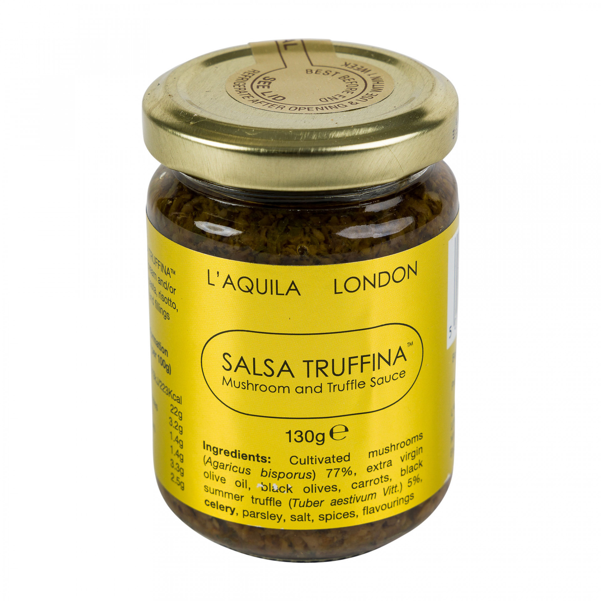 Truffina Truffles Salsa 130g Albion Fine Foods Ltd.