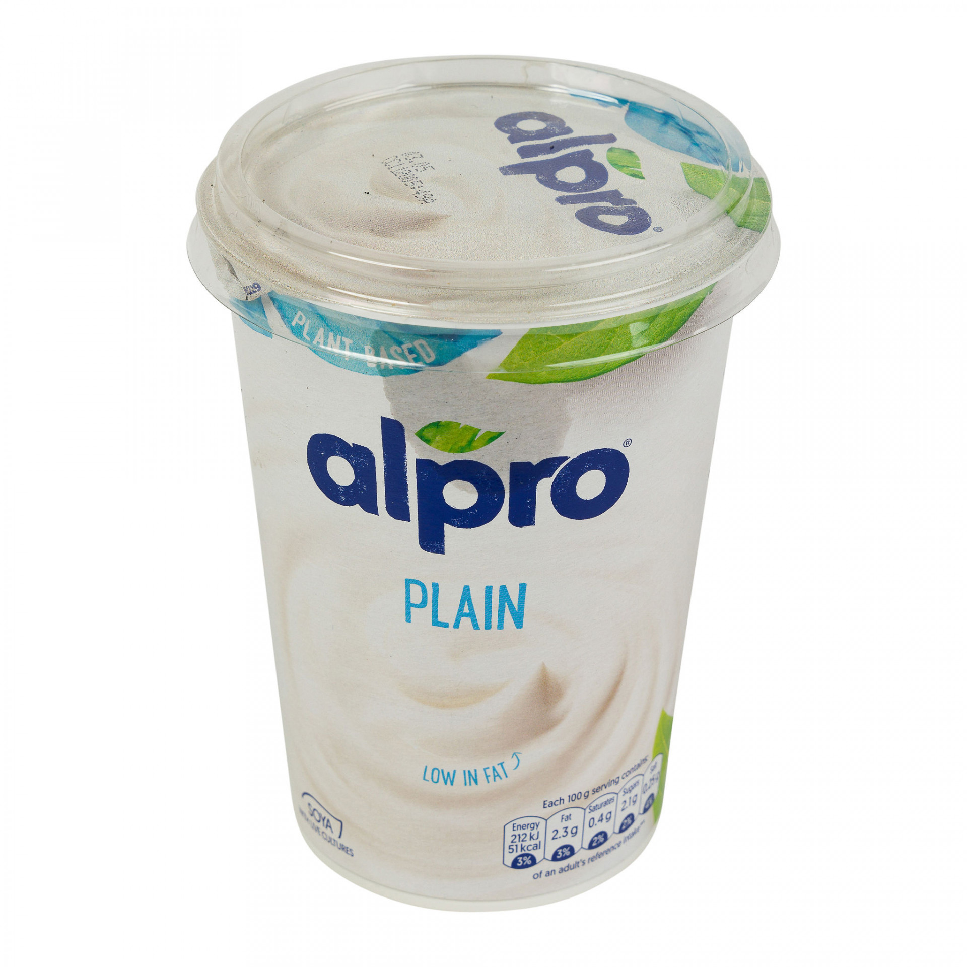 Alpro Soya Yoghurt Natural 500g Albion Fine Foods Ltd.