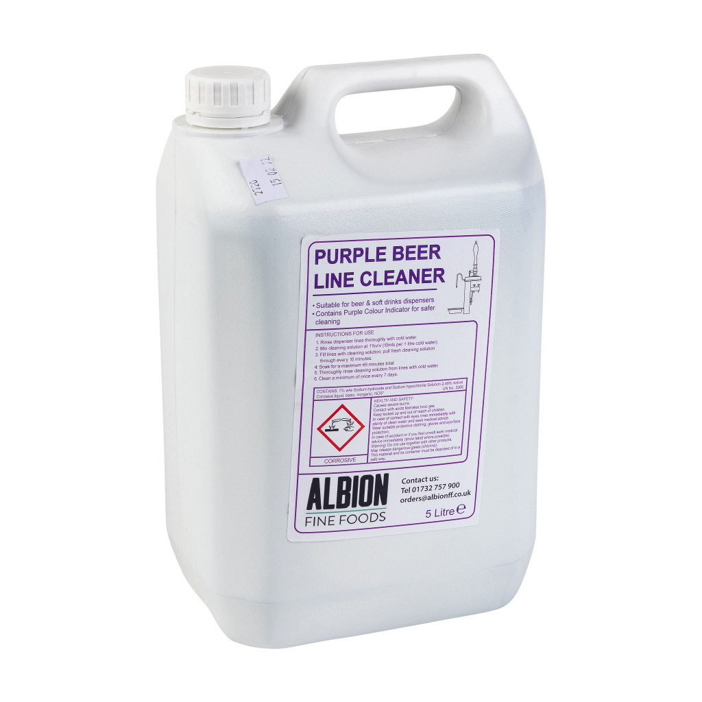 Beer Line Cleaner Purple